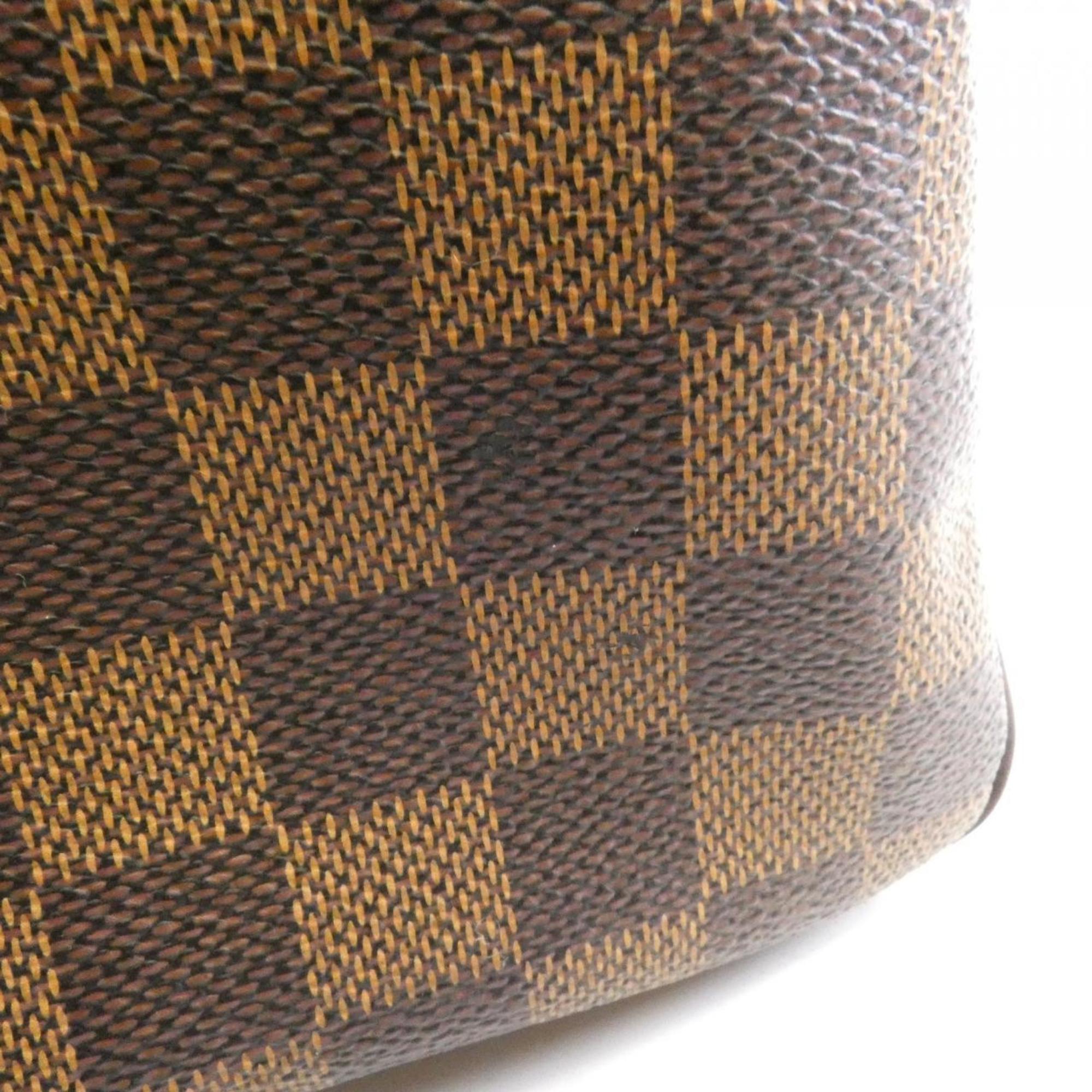 Louis Vuitton Ebene Coated Canvas Boston Bag (Pre-Owned)