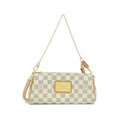 Louis Vuitton Azur White Coated Canvas Shoulder Bag (Pre-Owned)