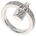 Louis Vuitton White Gold (18K) Band Ring (Pre-Owned)