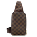 Louis Vuitton Damier Brown Damier Canvas Ebene Red Color Shoulder Bag Sling Bag (Pre-Owned)