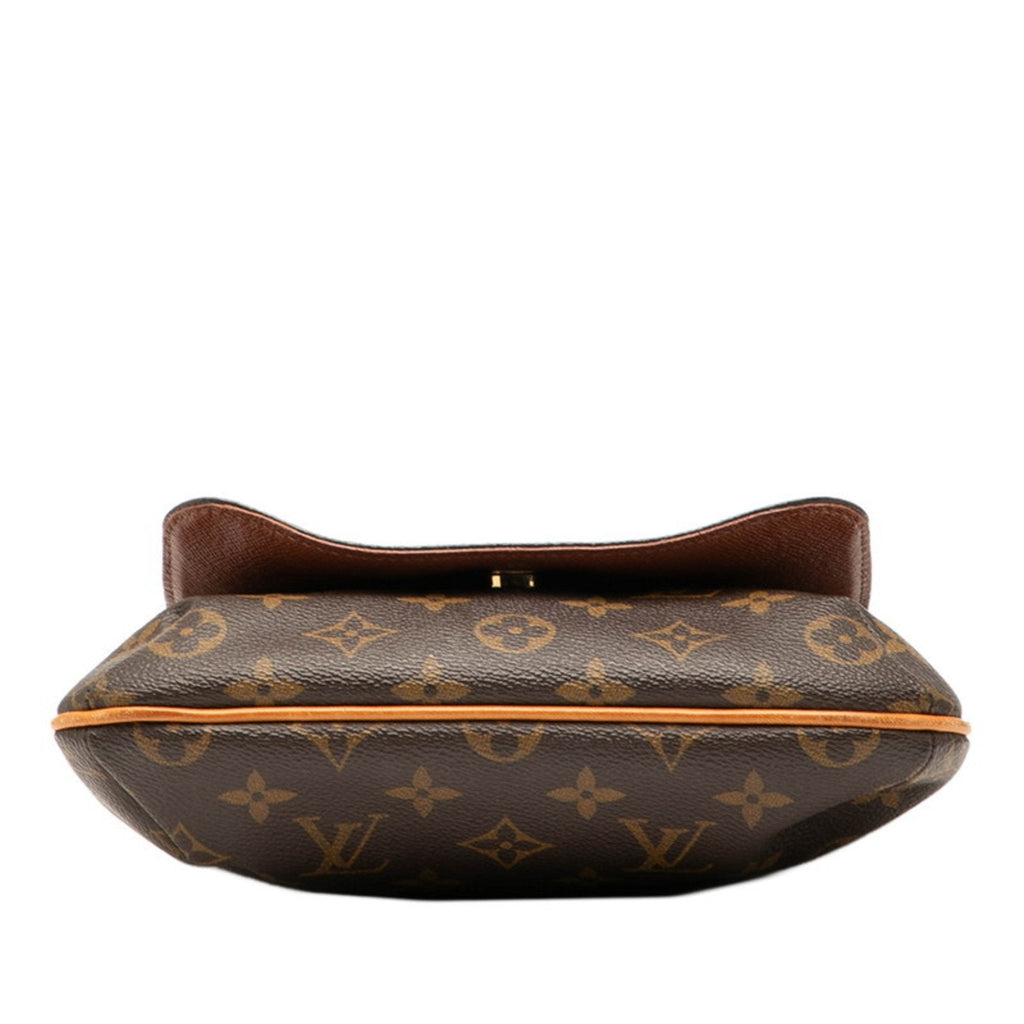 Louis Vuitton Brown Pvc Leather Handbag Shoulder Bag (Pre-Owned)