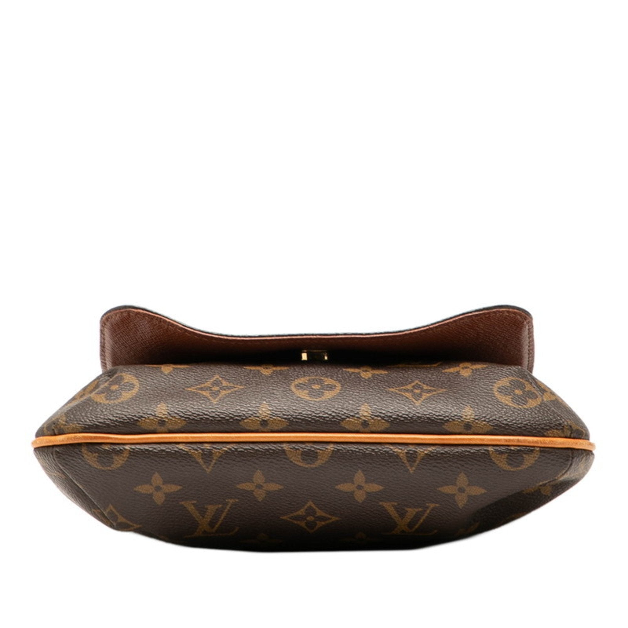 Louis Vuitton Brown Pvc Leather Handbag Shoulder Bag (Pre-Owned)