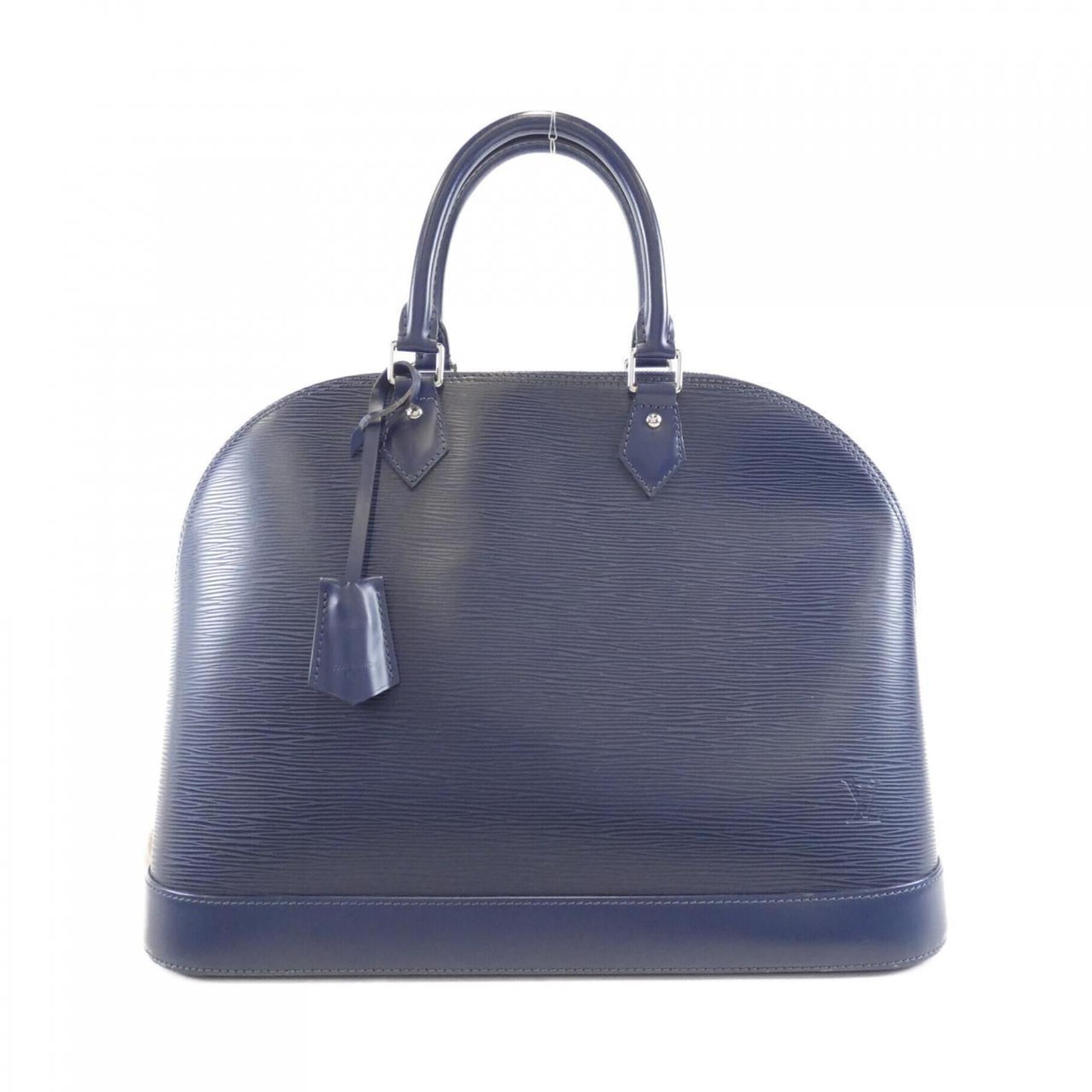 Louis Vuitton Blue Leather Handbag (Pre-Owned)
