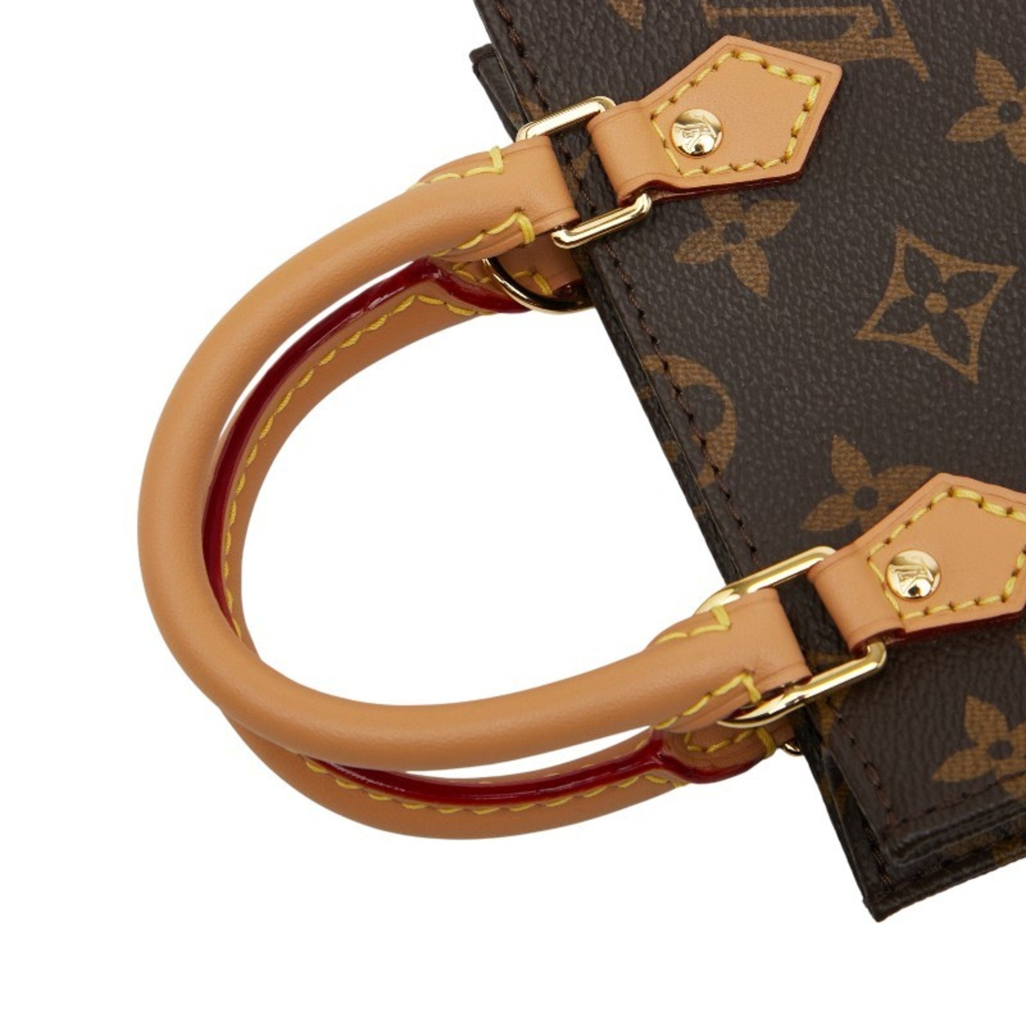 Louis Vuitton Brown Pvc Leather Handbag Shoulder Bag (Pre-Owned)
