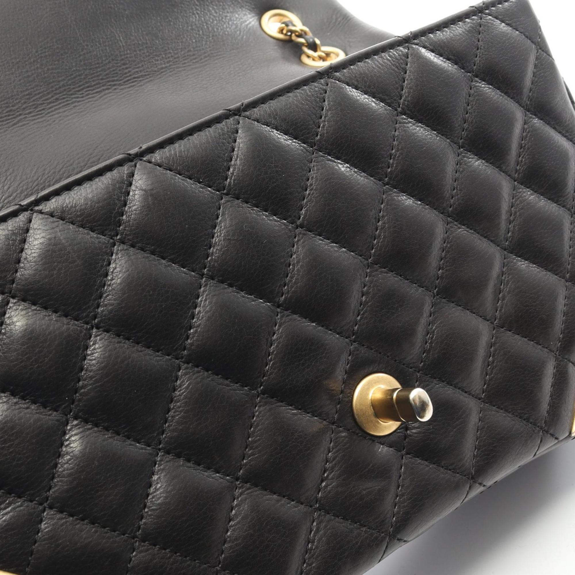 Rock the Corner Flap Bag Quilted Leather Medium
