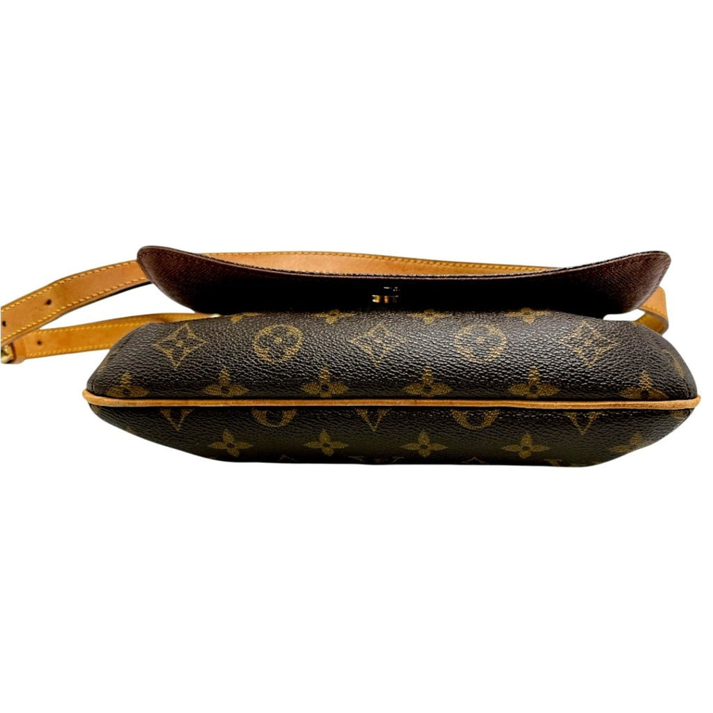 Louis Vuitton Brown Monogram Canvas Shoulder Bag (Pre-Owned)