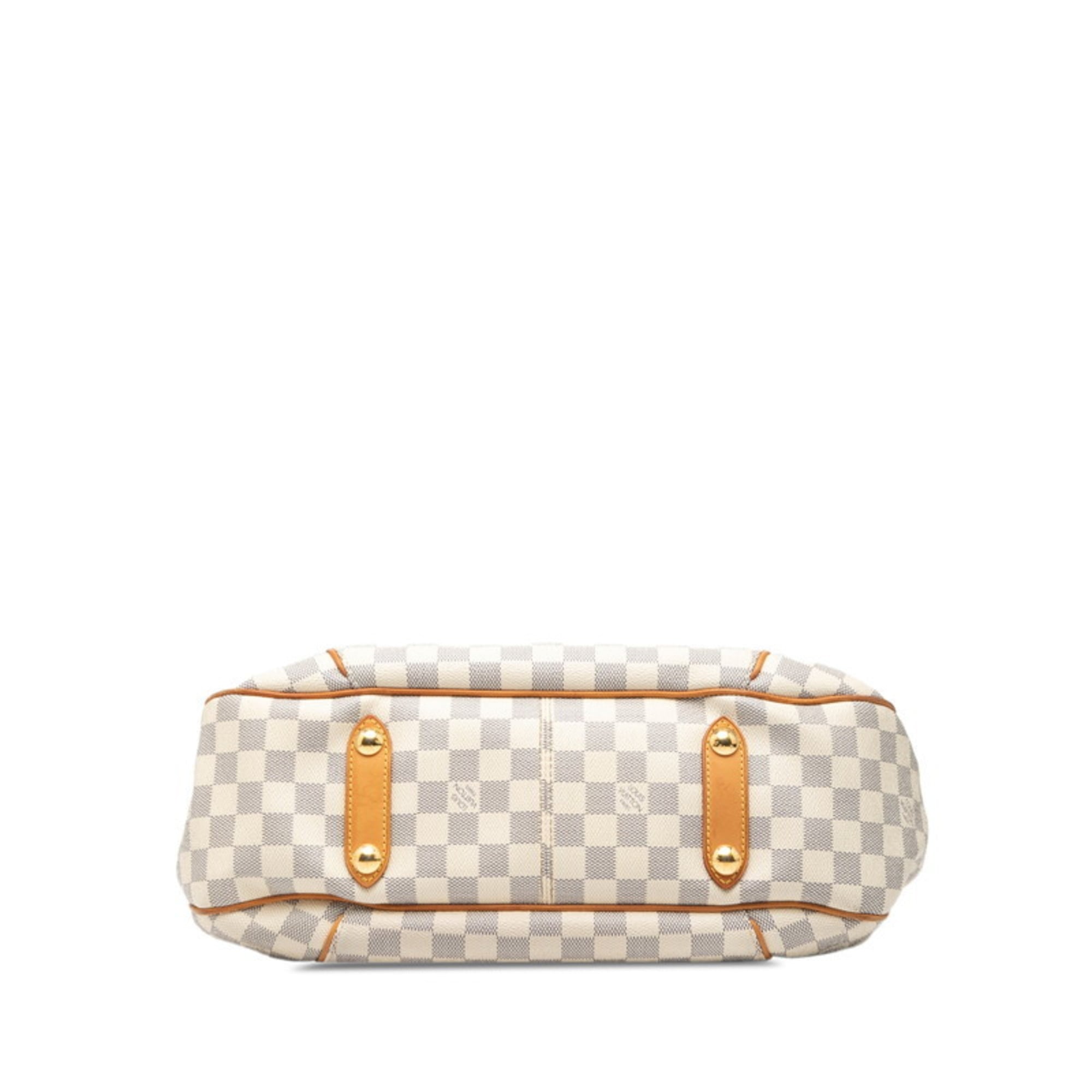 Louis Vuitton White Pvc Leather Shoulder Bag (Pre-Owned)