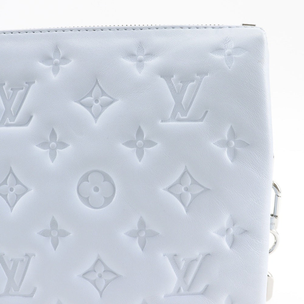 Louis Vuitton Light Blue Monogram Shoulder Bag (Pre-Owned)