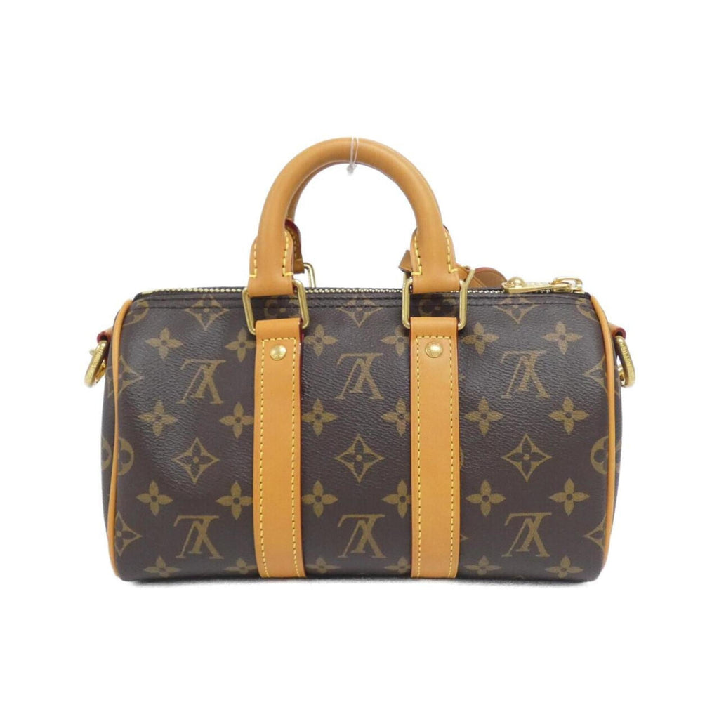 Louis Vuitton Marron Coated Canvas Boston Bag (Pre-Owned)