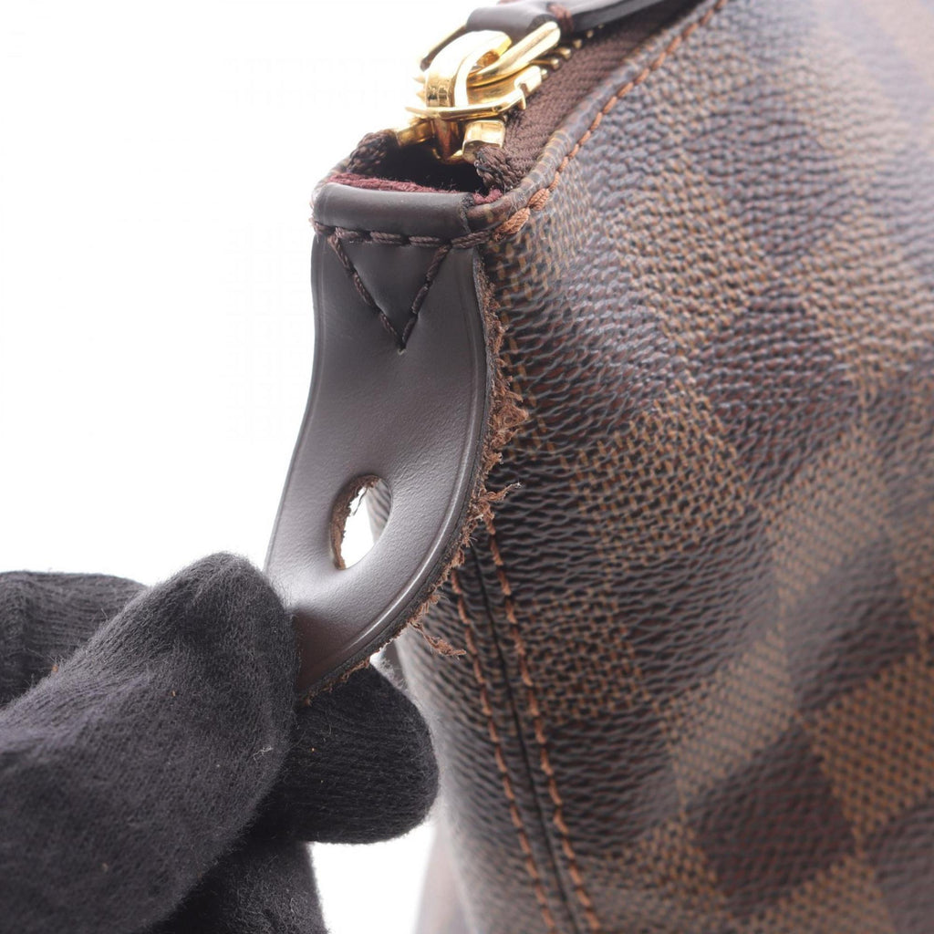 Louis Vuitton Brown Coated Canvas Pvc Leather Tote Bag (Pre-Owned)