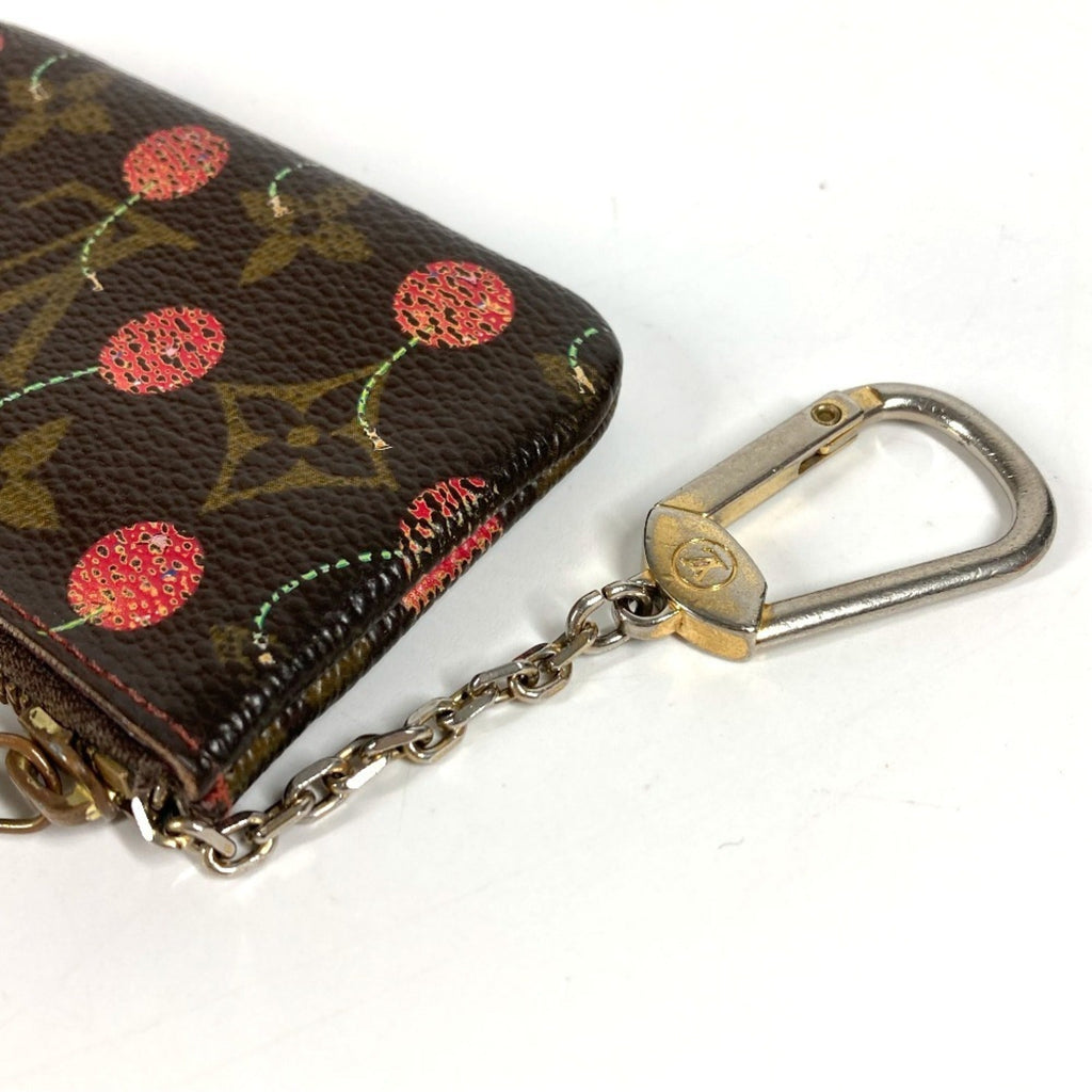 Louis Vuitton Brown Monogram Cherry Red Color Monogram Coin Purse/Coin Case (Pre-Owned)
