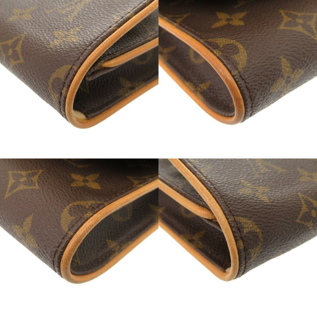 Louis Vuitton Brown Monogram Monogram Pochette Shoulder Bag (Pre-Owned)
