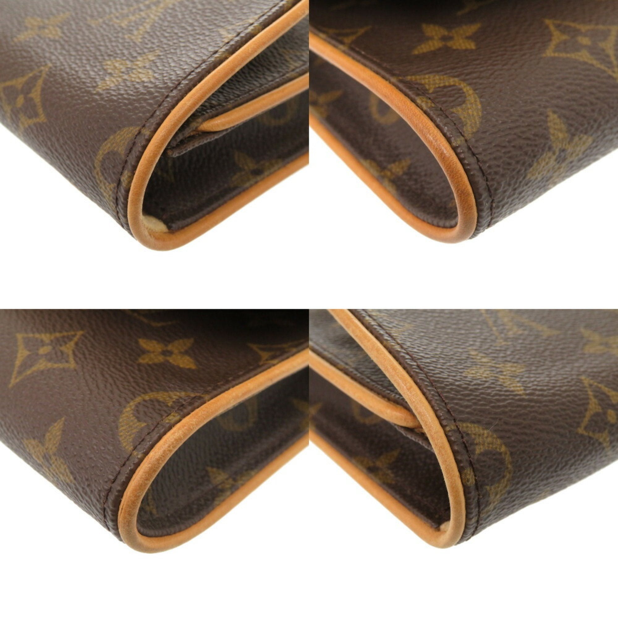 Louis Vuitton Brown Monogram Monogram Pochette Shoulder Bag (Pre-Owned)