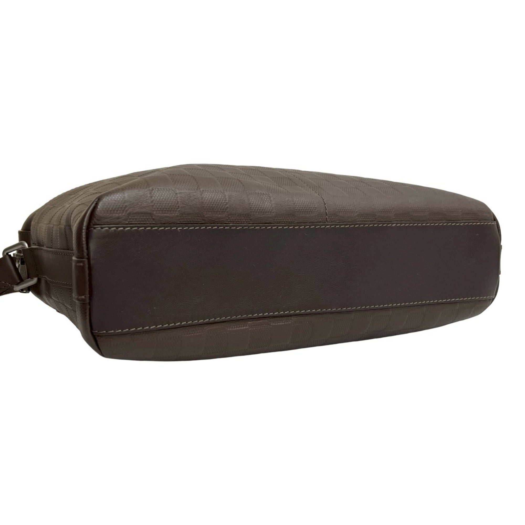 Louis Vuitton Brown Leather Shoulder Bag (Pre-Owned)