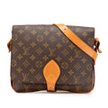 Louis Vuitton Brown Pvc Leather Shoulder Bag (Pre-Owned)
