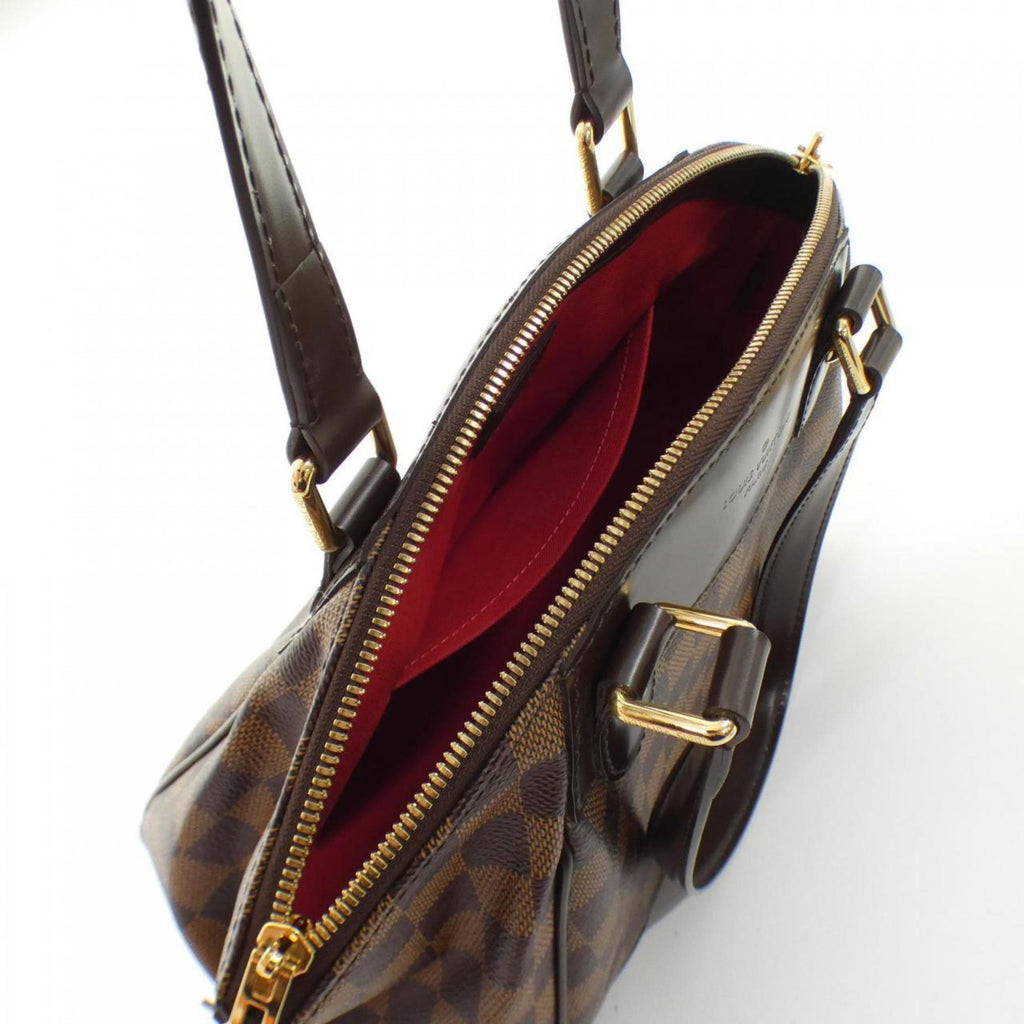 Louis Vuitton Damier Damier Canvas Ebene Damier Canvas Handbag (Pre-Owned)