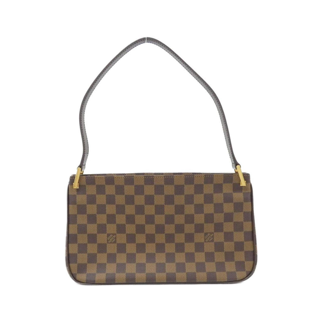 Louis Vuitton Damier Damier Canvas Ebene Damier Canvas Shoulder Bag (Pre-Owned)