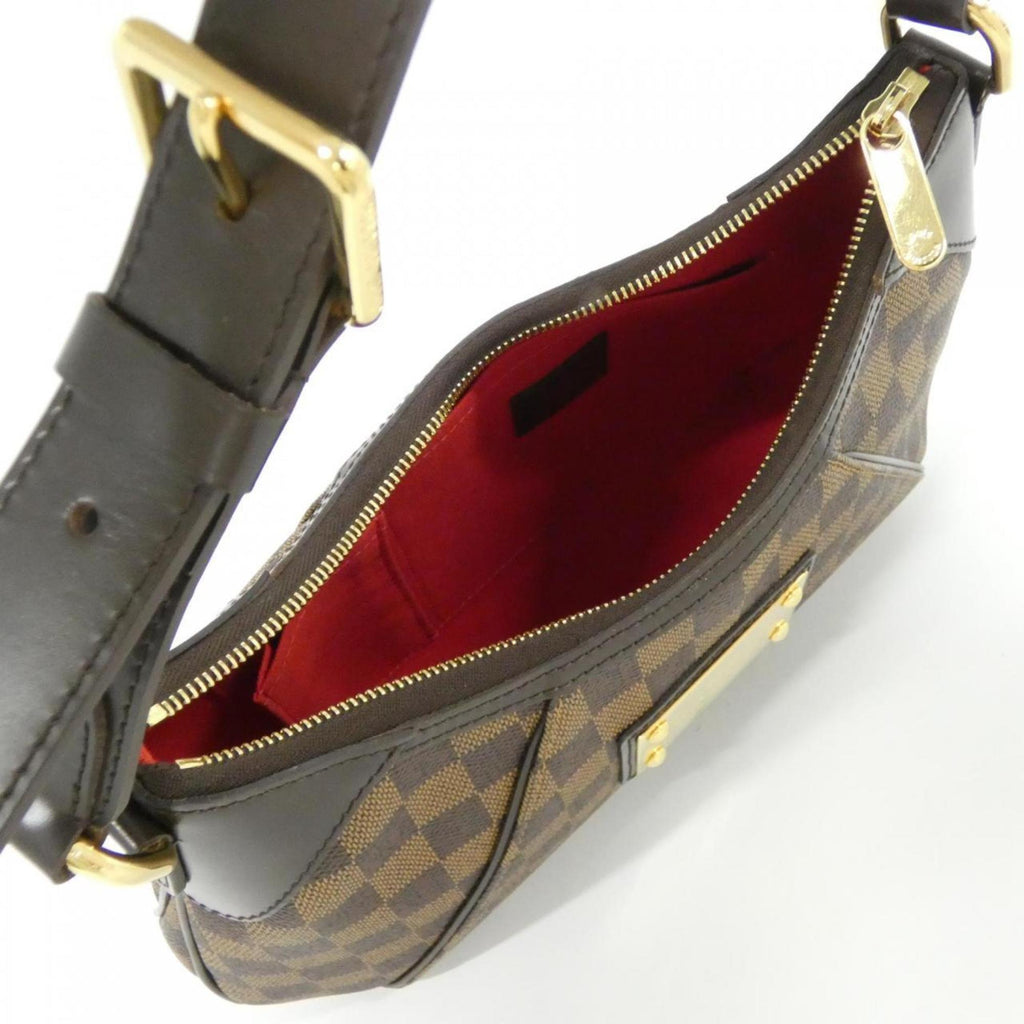 Louis Vuitton Ebene Coated Canvas Shoulder Bag (Pre-Owned)
