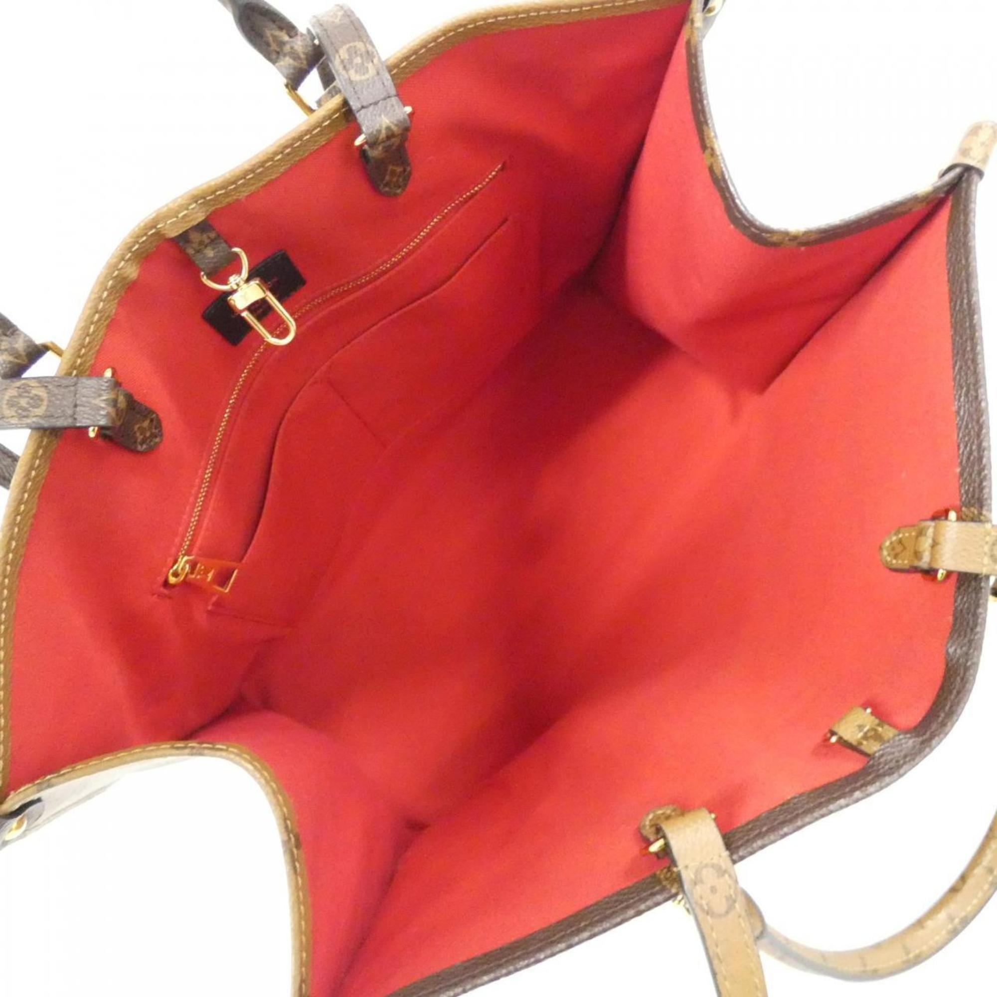 Louis Vuitton Brown Coated Canvas Handbag (Pre-Owned)