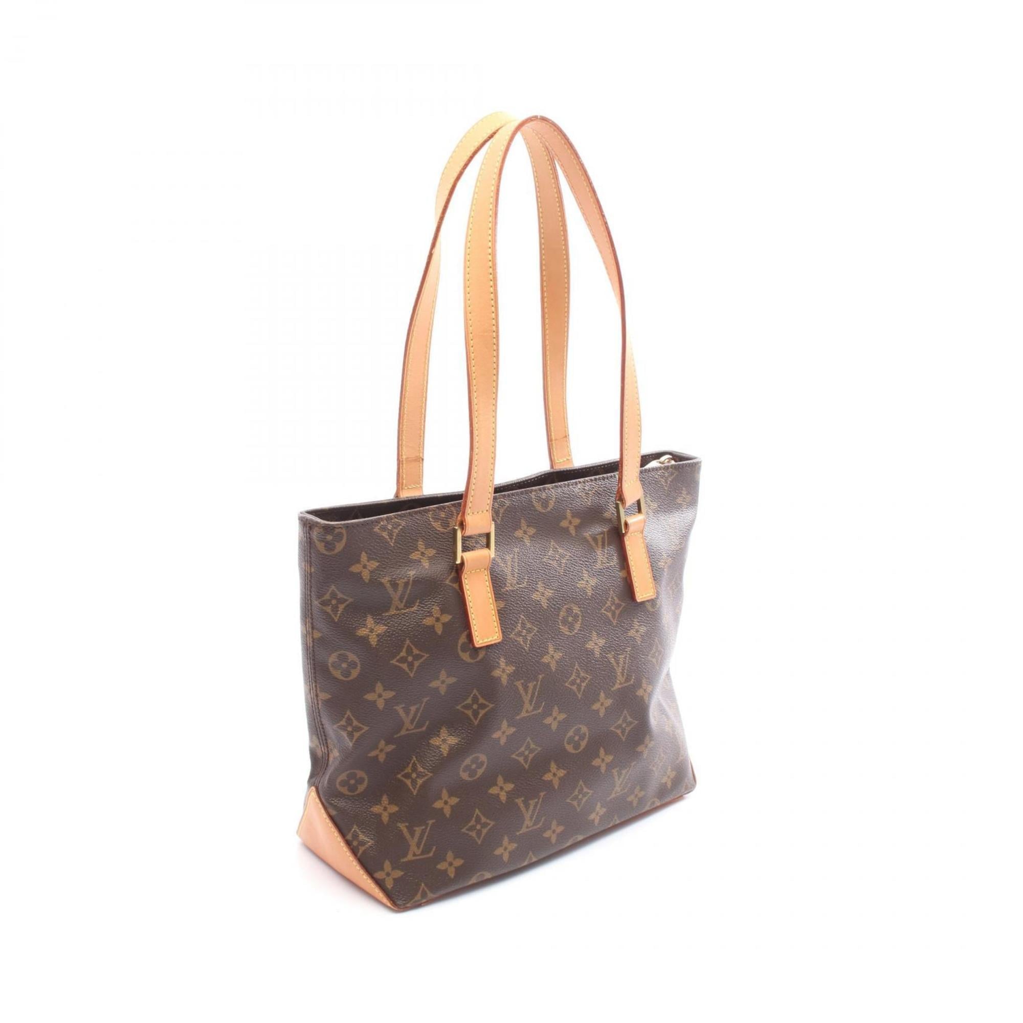 Louis Vuitton Brown Coated Canvas Pvc Monogram Leather Shoulder Bag (Pre-Owned)