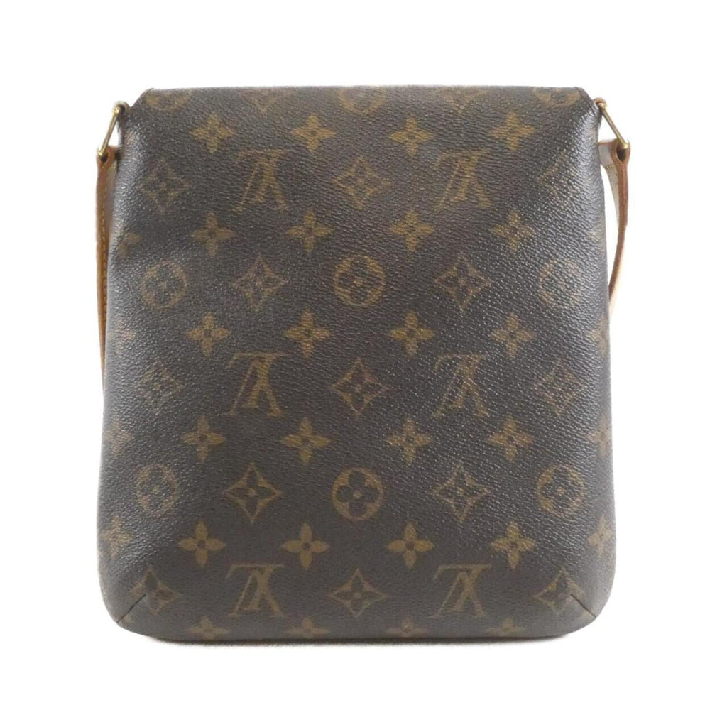 Louis Vuitton Marron Coated Canvas Shoulder Bag (Pre-Owned)