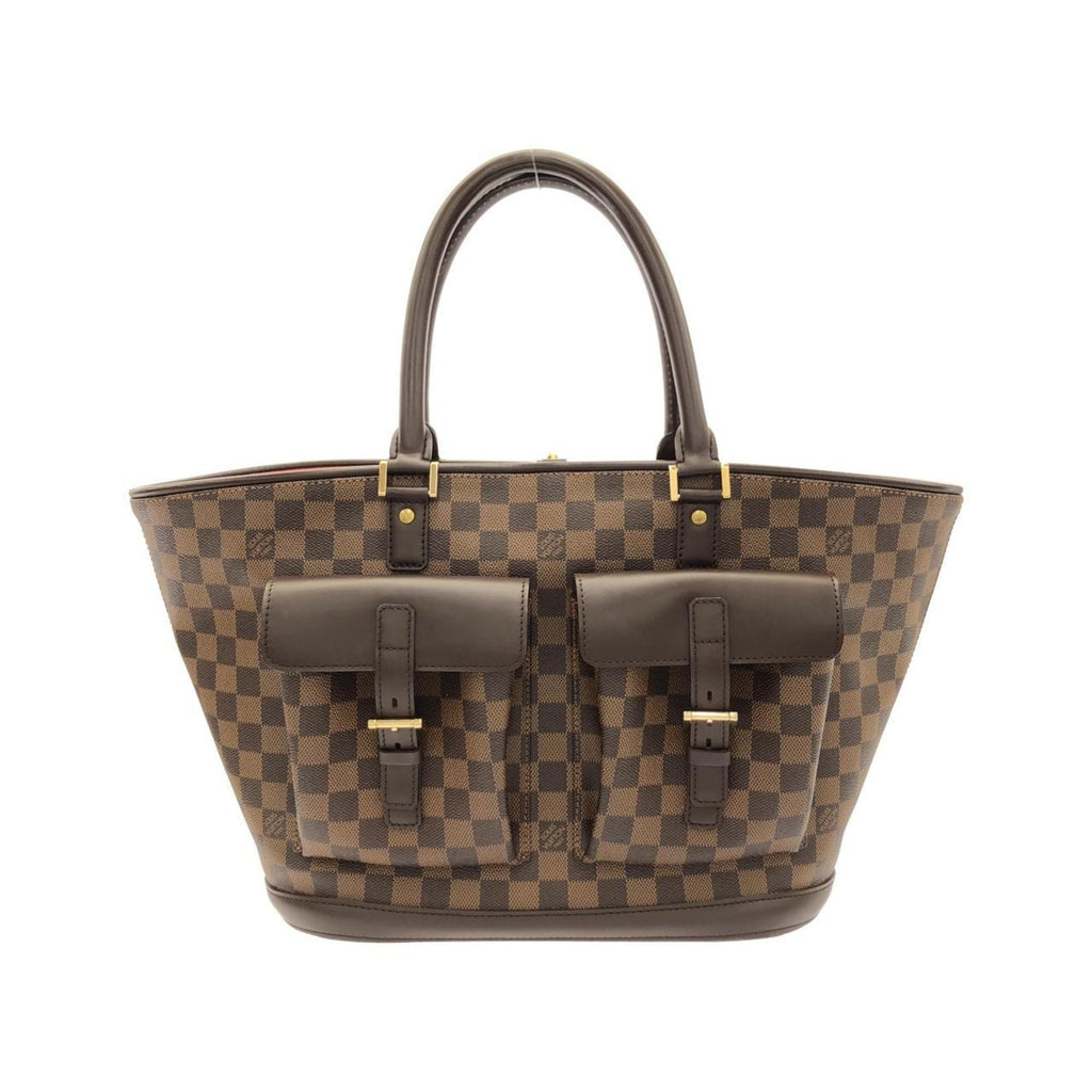 Louis Vuitton Brown Coated Canvas Handbag (Pre-Owned)