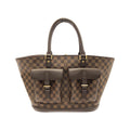 Louis Vuitton Brown Coated Canvas Handbag (Pre-Owned)