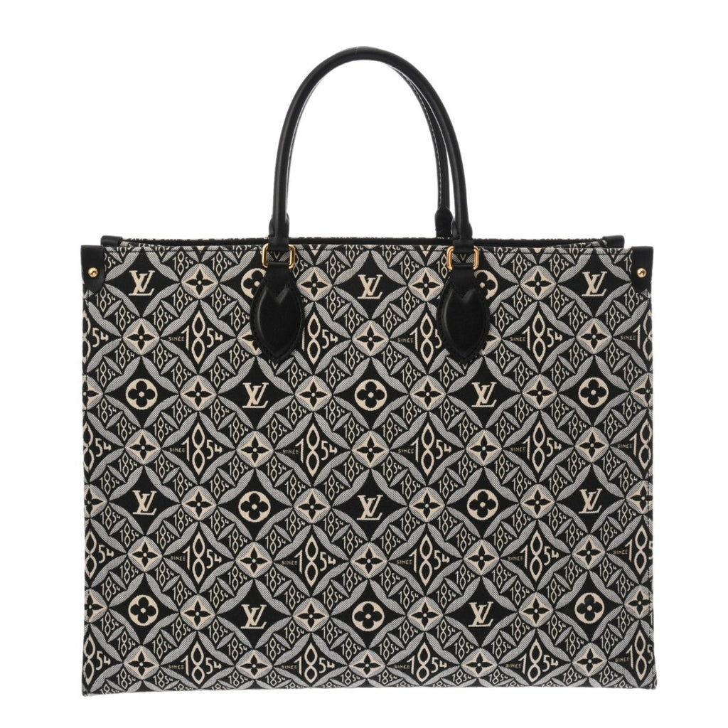 Louis Vuitton Black White Monogram Handbag (Pre-Owned)