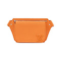Louis Vuitton Orange Leather Shoulder Bag (Pre-Owned)