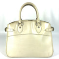 Louis Vuitton Lv Off White White Epi Leather Handbag Tote Bag (Pre-Owned)