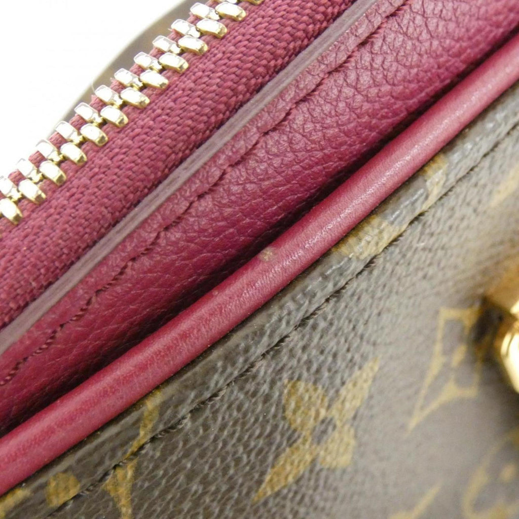 Louis Vuitton Aurore Marron Coated Canvas Handbag (Pre-Owned)