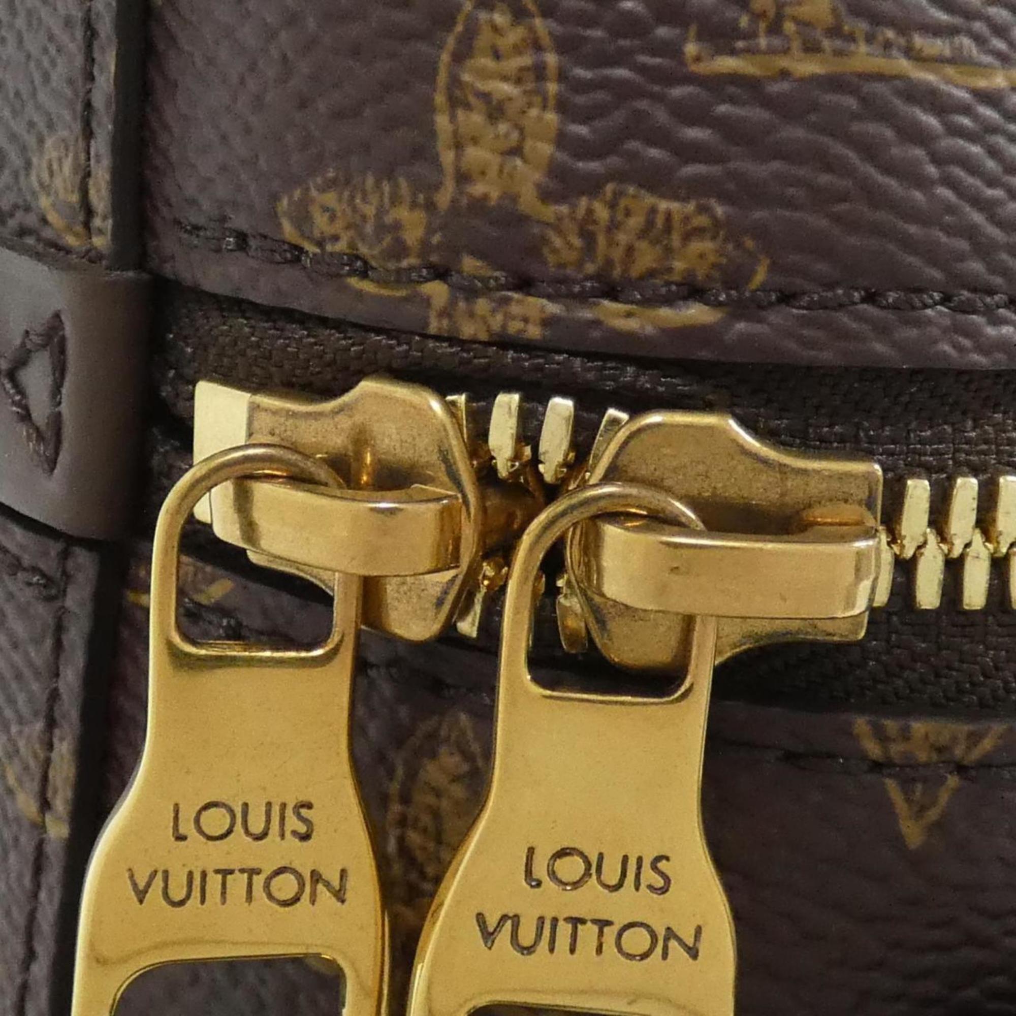 Louis Vuitton Brown Coated Canvas Handbag (Pre-Owned)