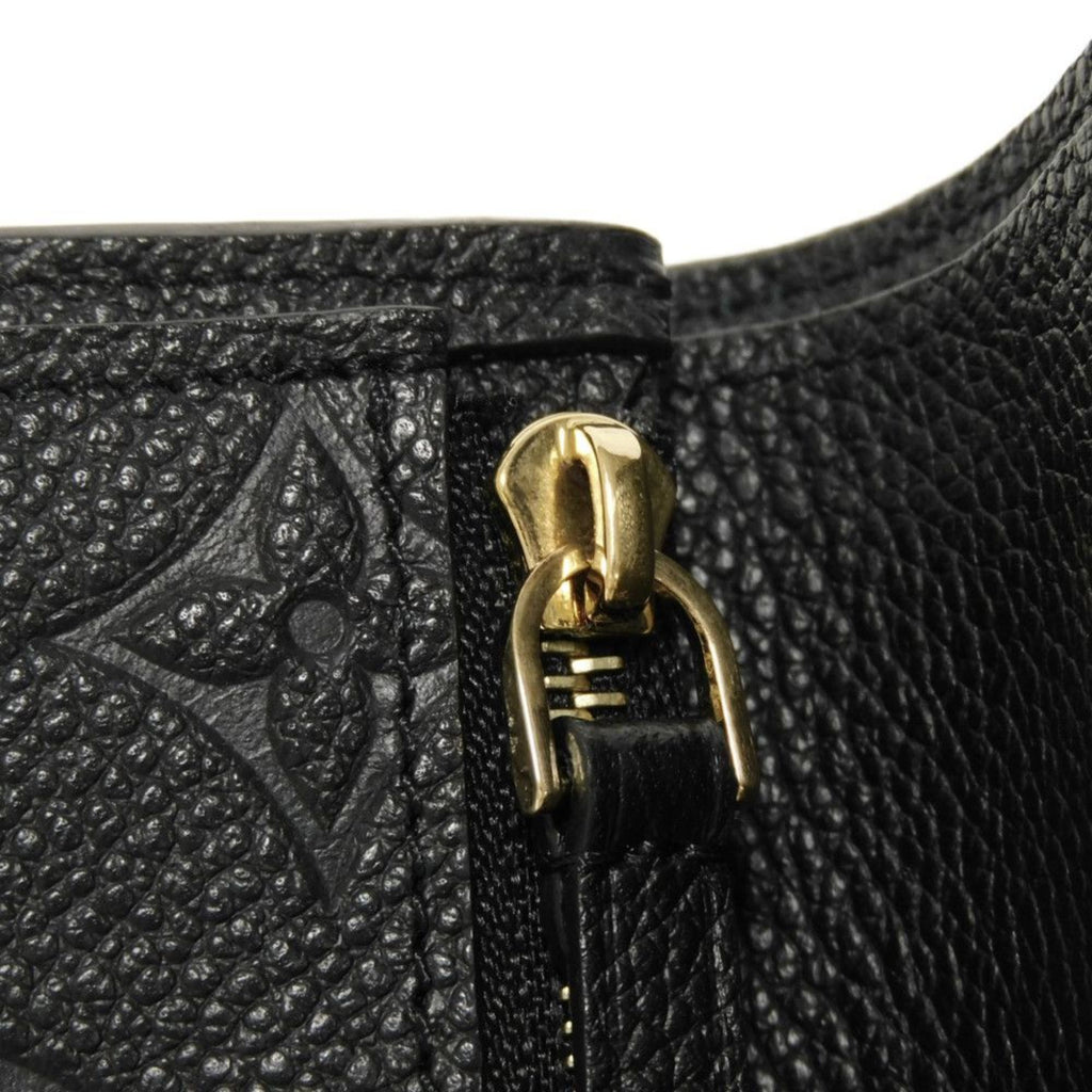 Louis Vuitton Monogram Empreinte Black Noir Monogram Empreinte Wallet (Tri-Fold) (Pre-Owned)