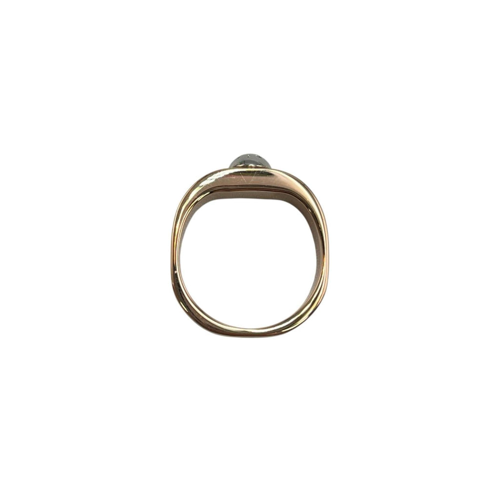 Louis Vuitton Pink Gold Metal Band Ring (Pre-Owned)