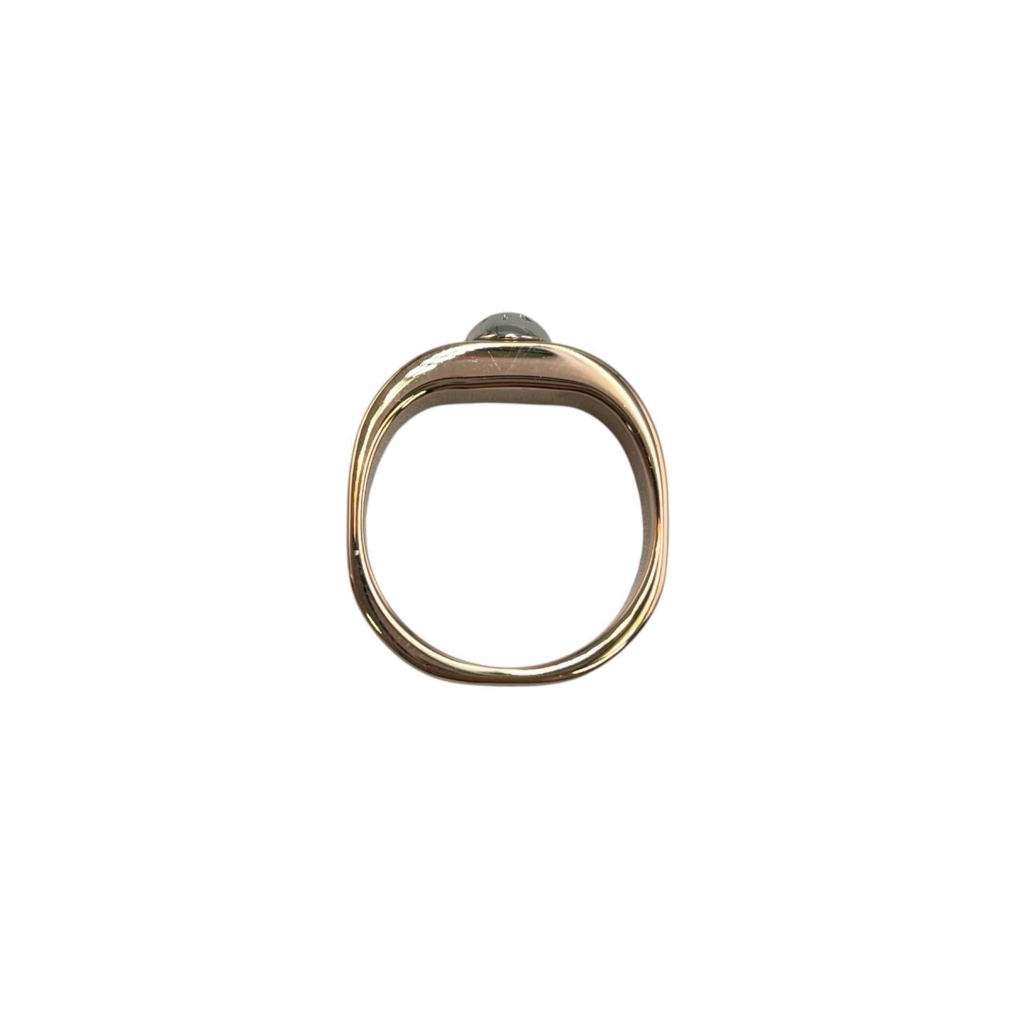 Louis Vuitton Pink Gold Metal Band Ring (Pre-Owned)