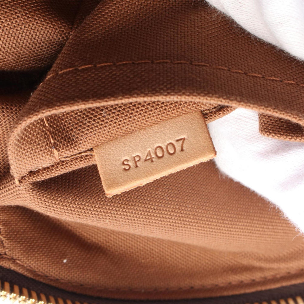 Louis Vuitton Brown Monogram Pvc Coated Canvas Leather Handbag (Pre-Owned)
