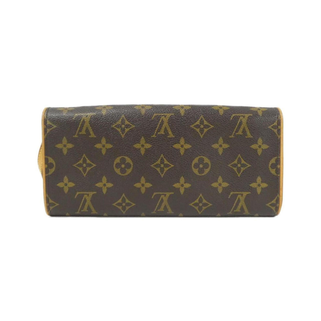 Louis Vuitton Marron Coated Canvas Pochette Shoulder Bag (Pre-Owned)