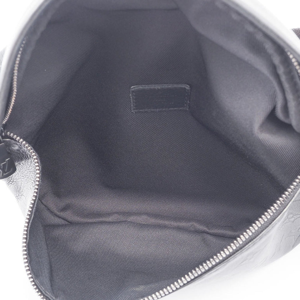 Louis Vuitton Monogram Shadow Black Monogram Shadow Sling Bag (Pre-Owned)