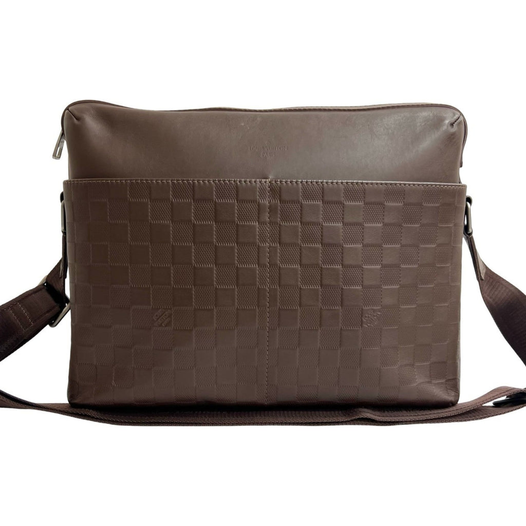 Louis Vuitton Brown Leather Shoulder Bag (Pre-Owned)