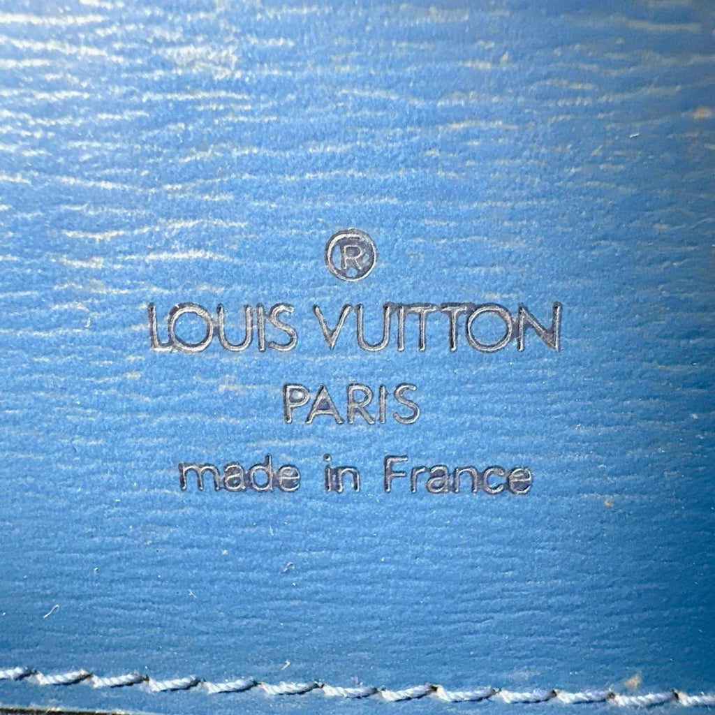 Louis Vuitton Blue Epi Leather Shoulder Bag (Pre-Owned)