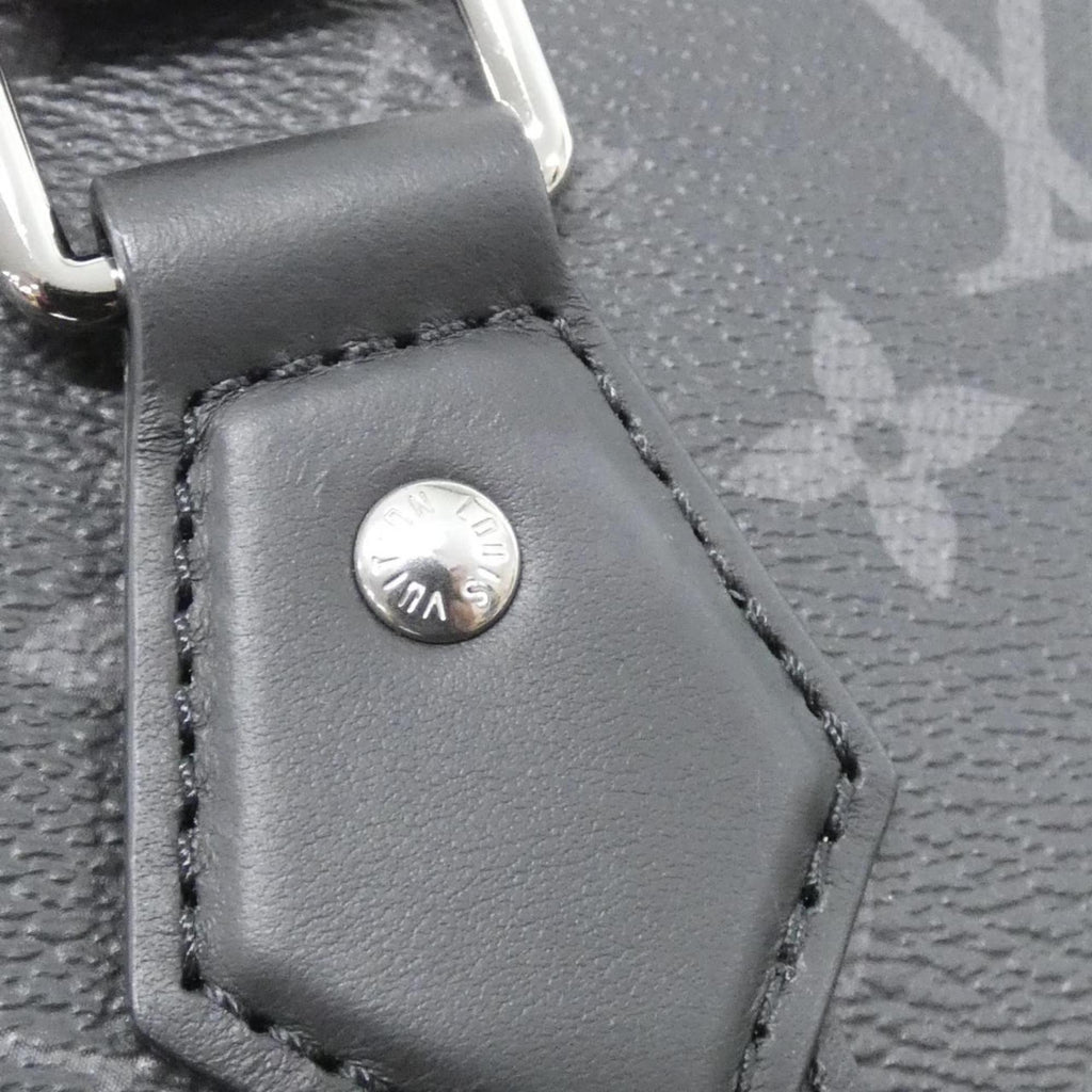 Louis Vuitton Black Coated Canvas Handbag (Pre-Owned)