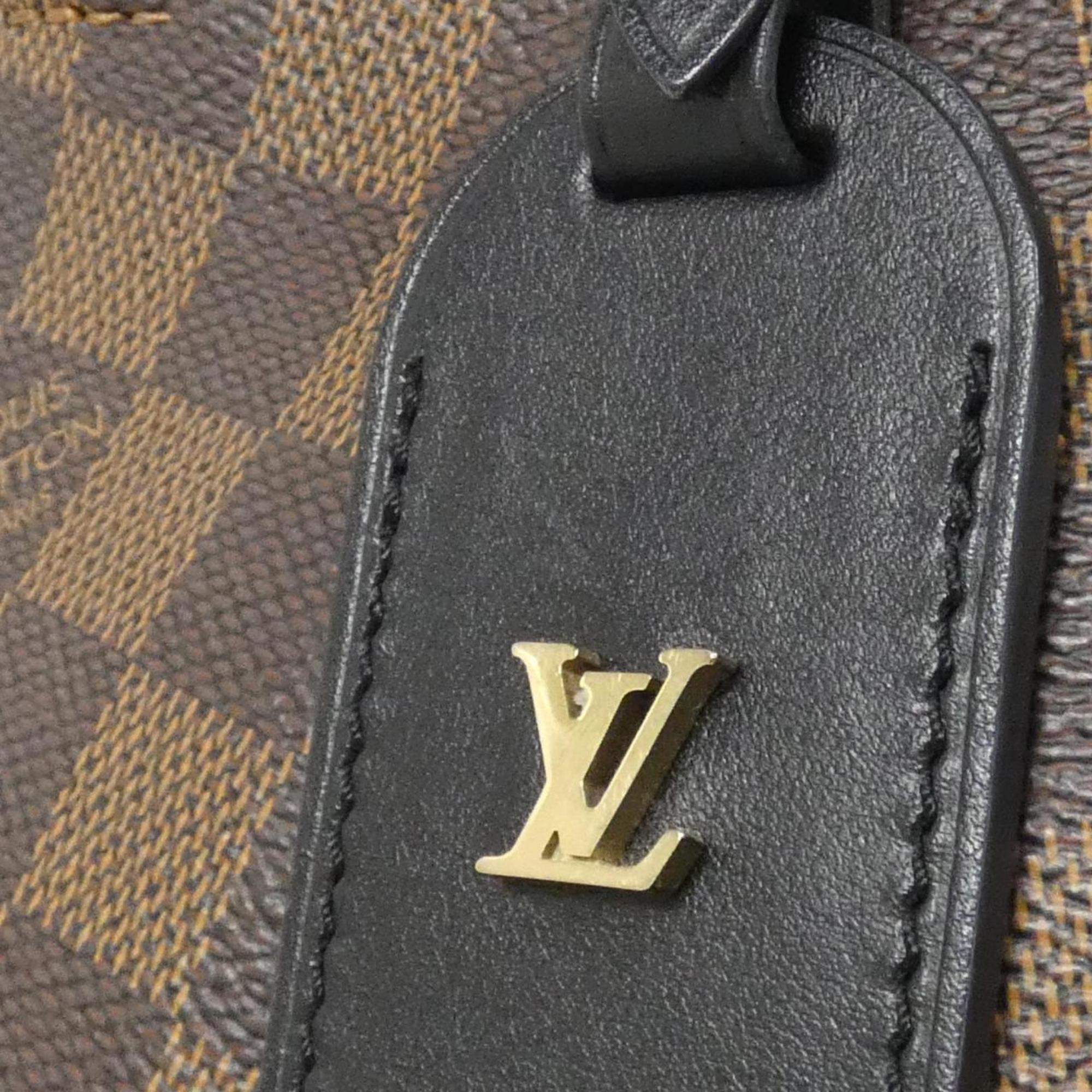 Louis Vuitton Brown Coated Canvas Handbag (Pre-Owned)