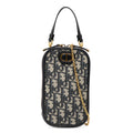 30 Montaigne Phone Holder on Chain Oblique Canvas