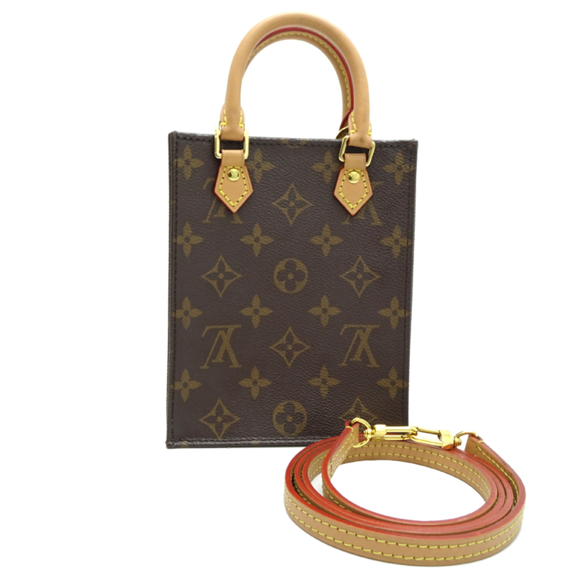 Louis Vuitton Brown Monogram Handbag (Pre-Owned)