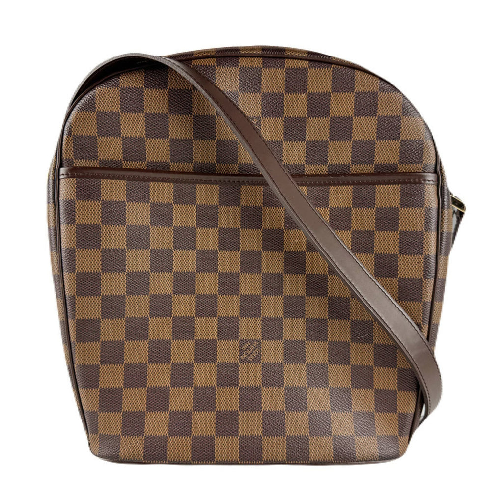 Louis Vuitton Ebene Damier Canvas Shoulder Bag (Pre-Owned)