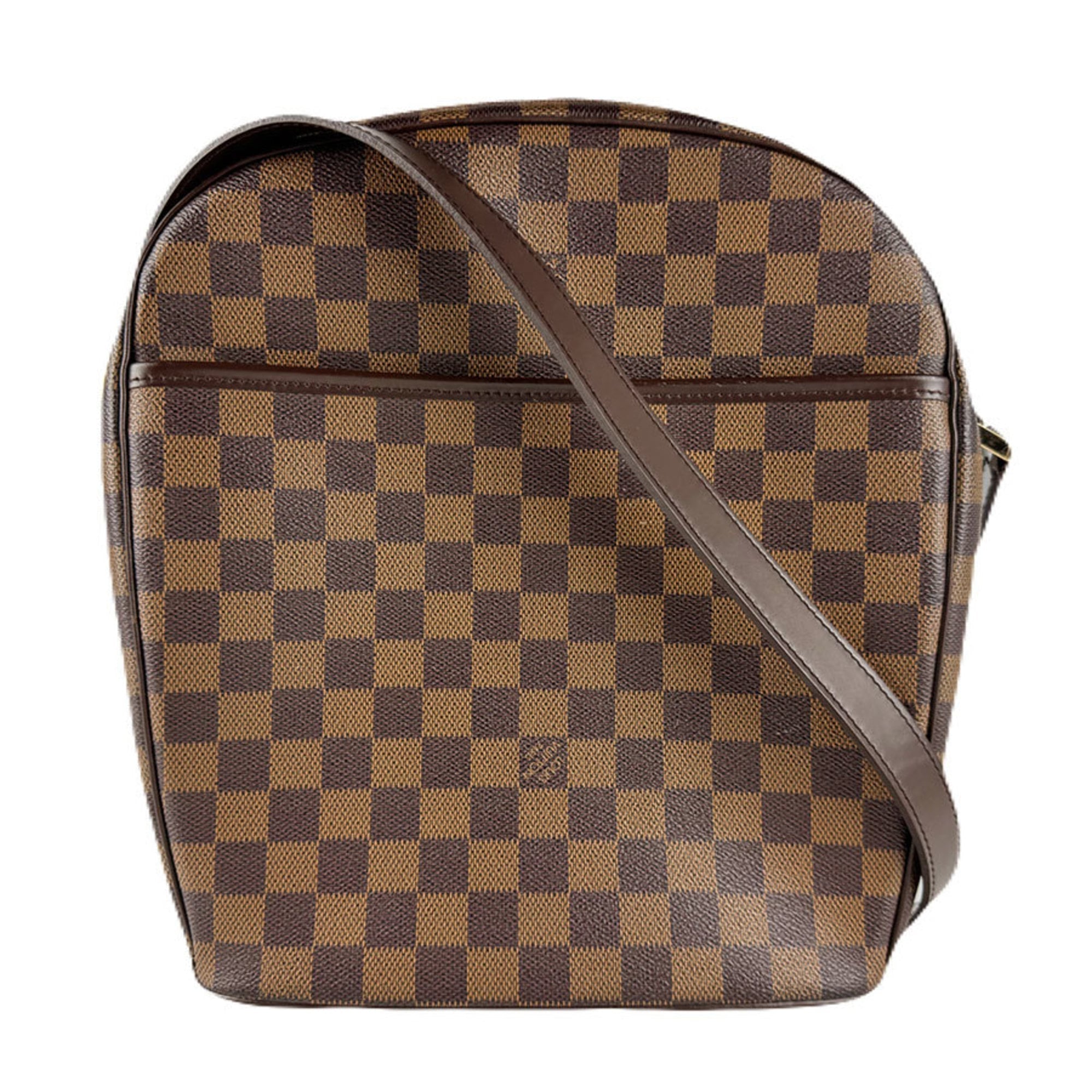 Louis Vuitton Ebene Damier Canvas Shoulder Bag (Pre-Owned)
