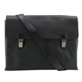 Louis Vuitton Black Noir Taiga Leather Shoulder Bag (Pre-Owned)