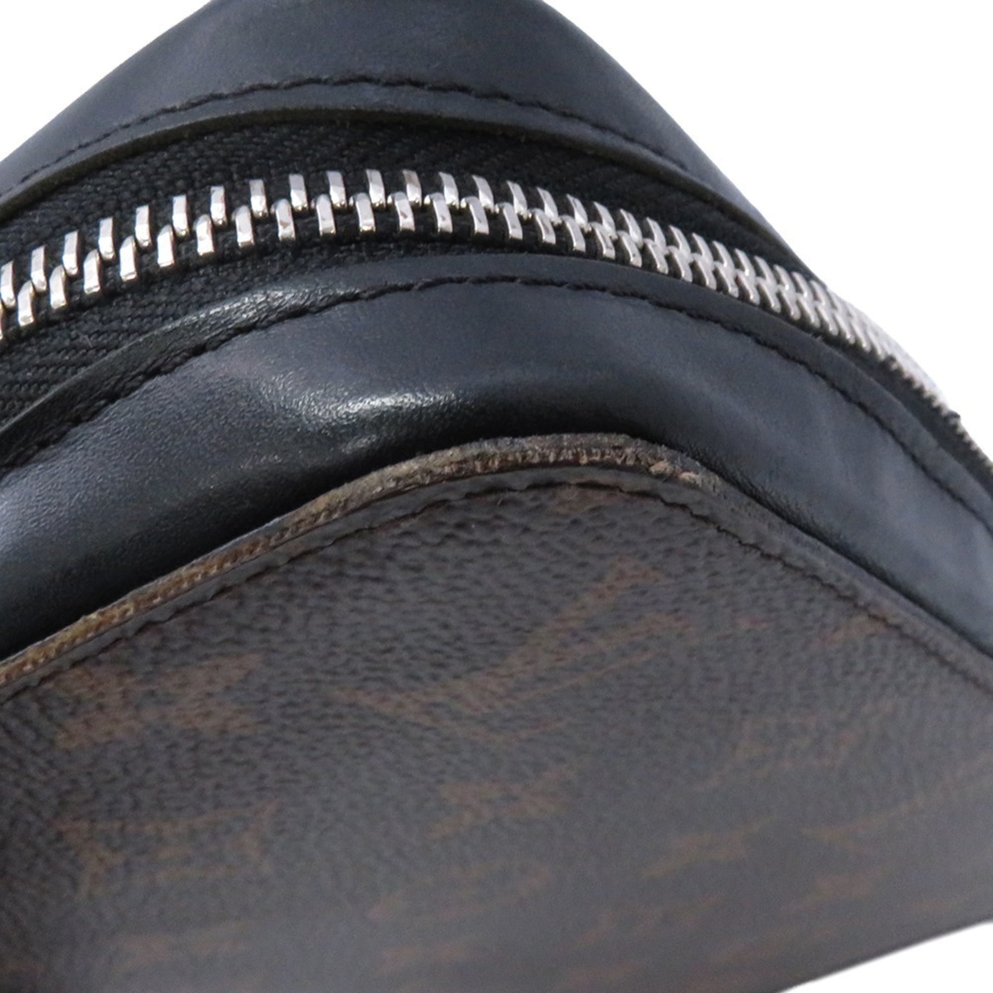 Louis Vuitton Monogram Macassar Noir Monogram Coin Purse/Coin Case (Pre-Owned)