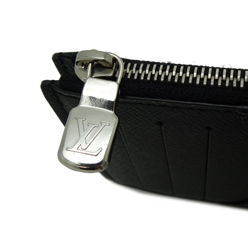 Louis Vuitton Damier Graphite Black Damier Graphite Coin Purse/Coin Case (Pre-Owned)