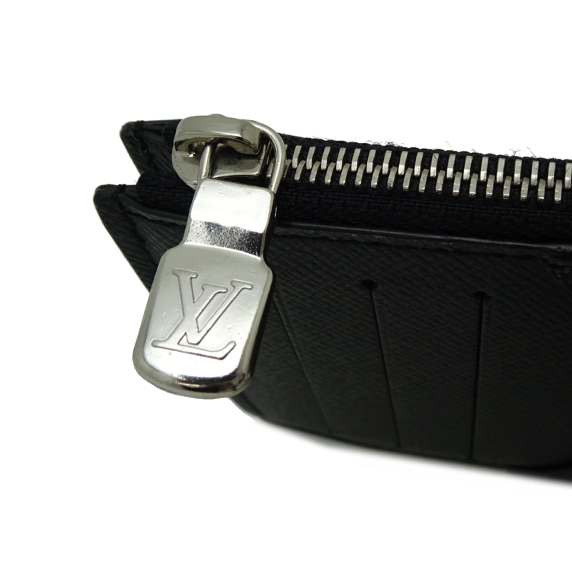 Louis Vuitton Damier Graphite Black Damier Graphite Coin Purse/Coin Case (Pre-Owned)